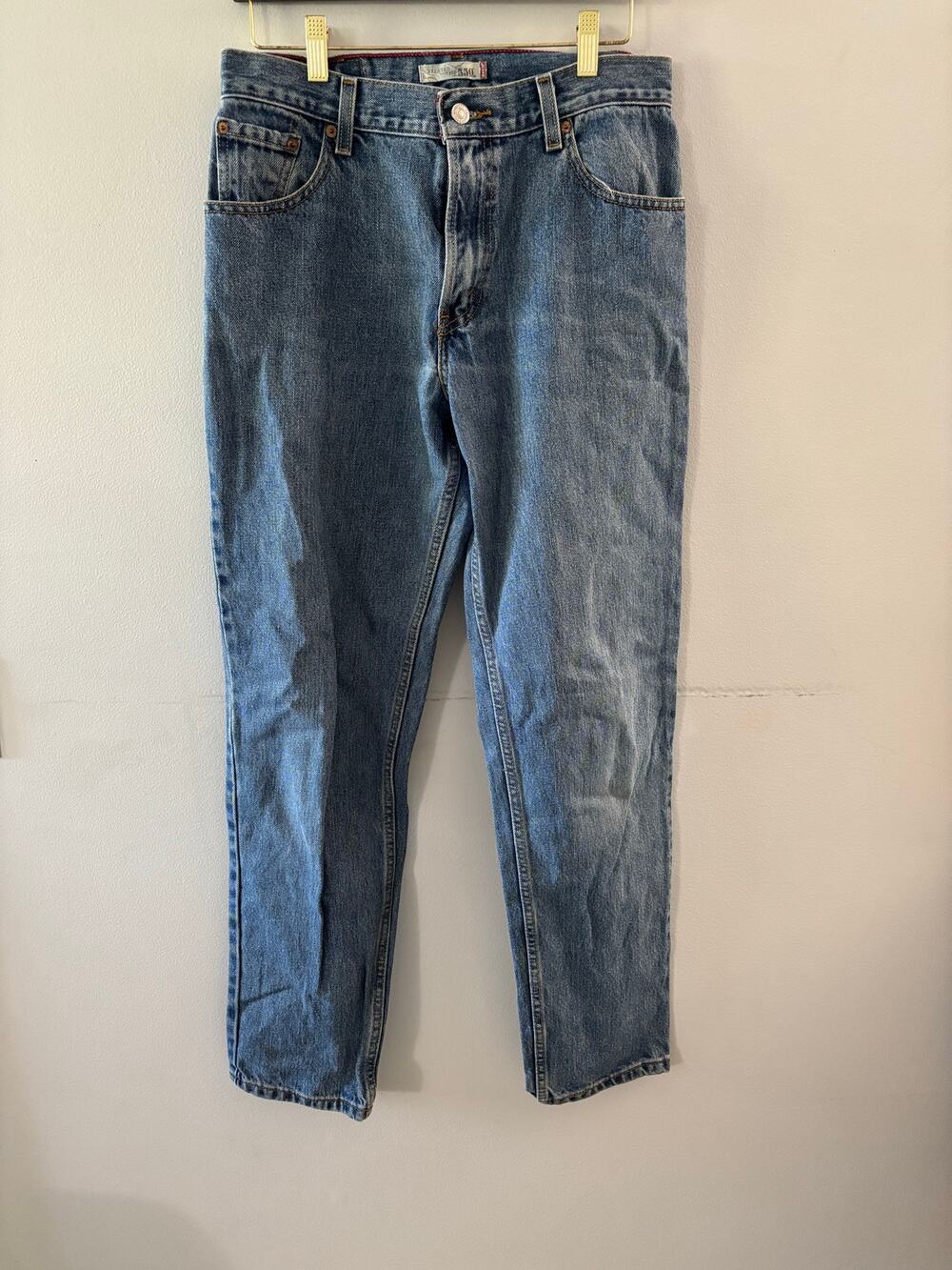 Levi's Womens 550 Relaxed Tapered Jeans Size 10 M Medium Wash Denim Mom 90s